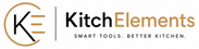 KitchElements logo with brand tagline on a white background