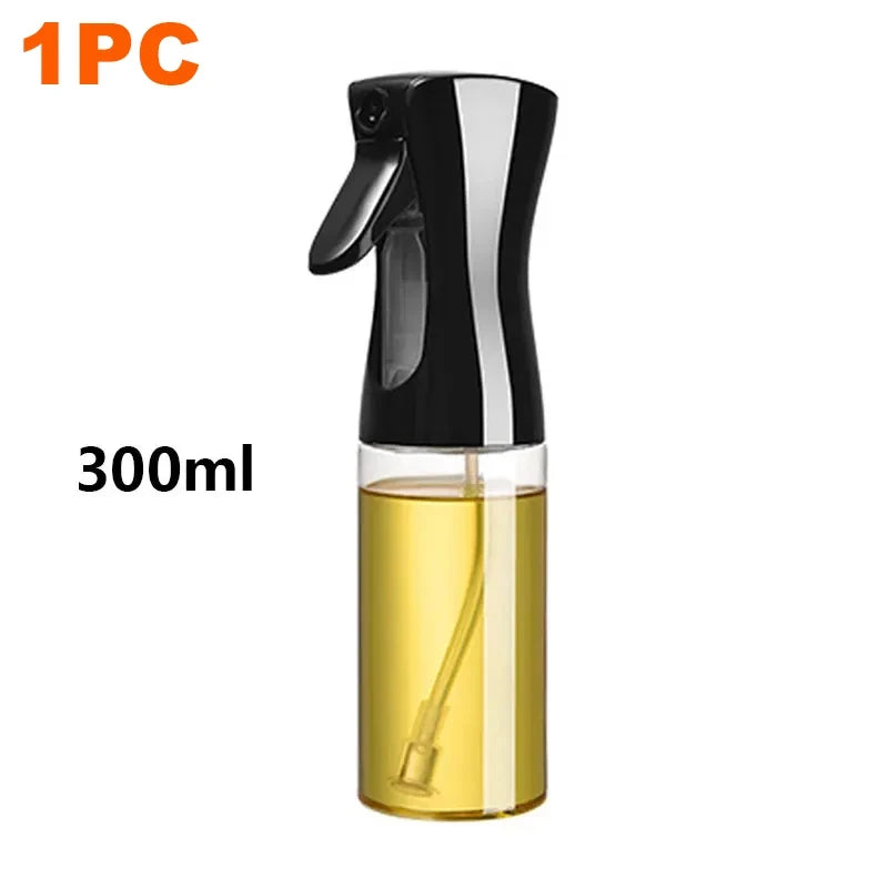 200/300/500ml Oil Spray Bottle BBQ Cooking Olive Oil Sprayer Plastic Baking Oil Spray