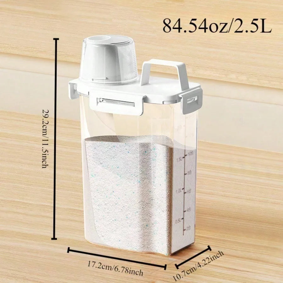 2.5L Covered Moisture-proof Sealed Storage Container
