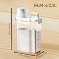 2.5L Covered Moisture-proof Sealed Storage Container