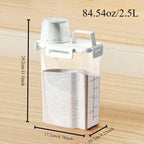 2.5L Covered Moisture-proof Sealed Storage Container