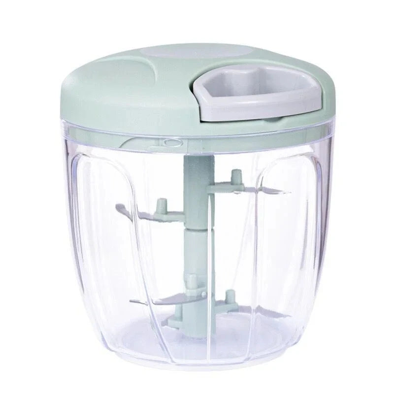 500/900ML Hand Chopper Manual Rope Food Processor Silcer Shredder