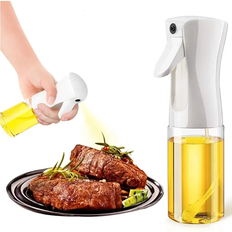 200/300/500ml Oil Spray Bottle BBQ Cooking Olive Oil Sprayer Plastic Baking Oil Spray