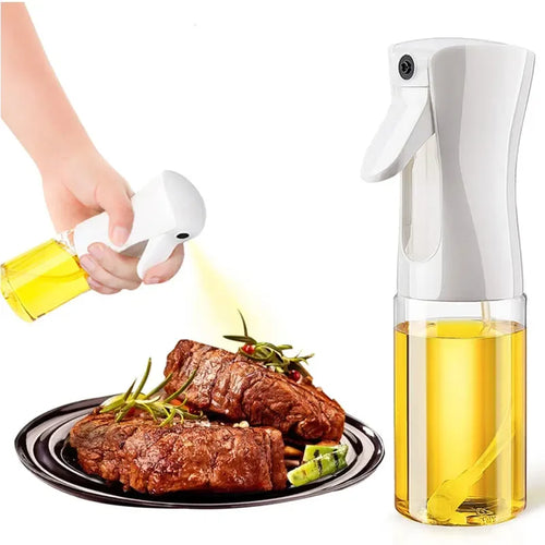 200/300/500ml Oil Spray Bottle BBQ Cooking Olive Oil Sprayer Plastic Baking Oil Spray