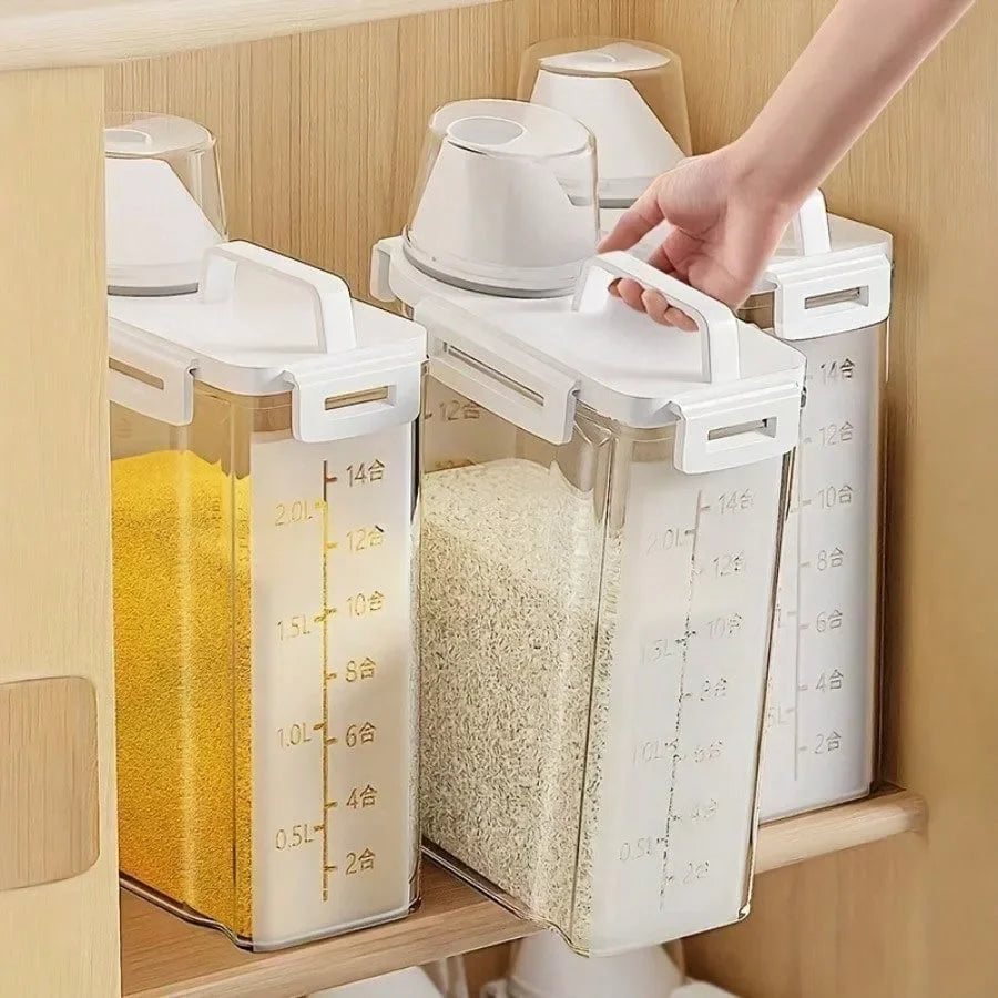 2.5L Covered Moisture-proof Sealed Storage Container