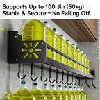 Metal Kitchen Shelf Organizer for Storage & Utensils