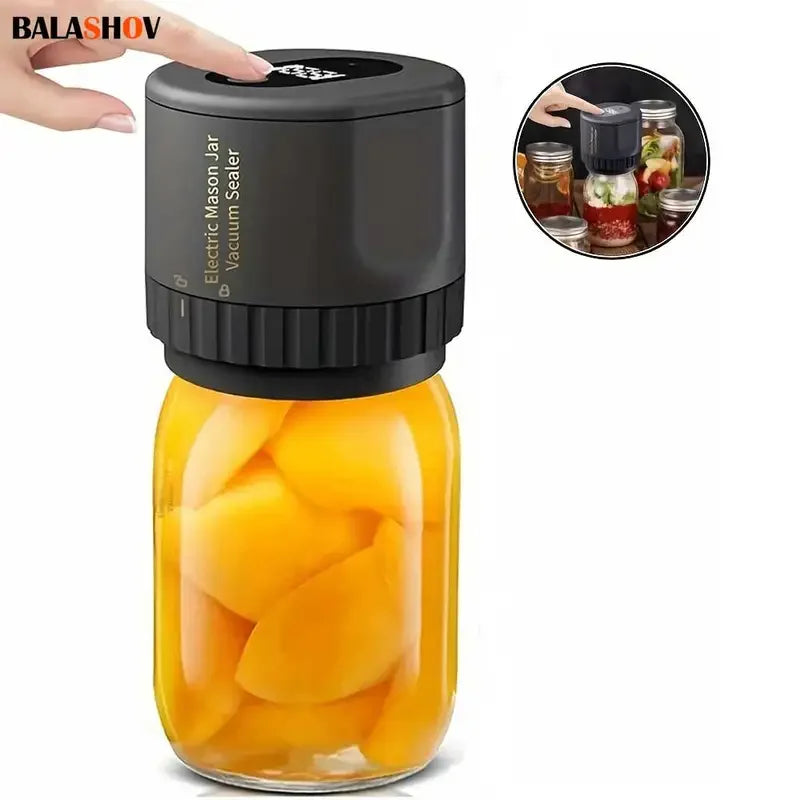 Electric Cordless Mason Jar Vacuum Sealer Kit