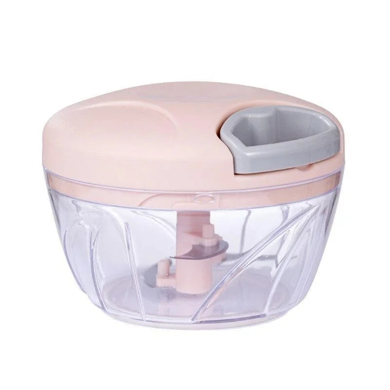 500/900ML Hand Chopper Manual Rope Food Processor Silcer Shredder