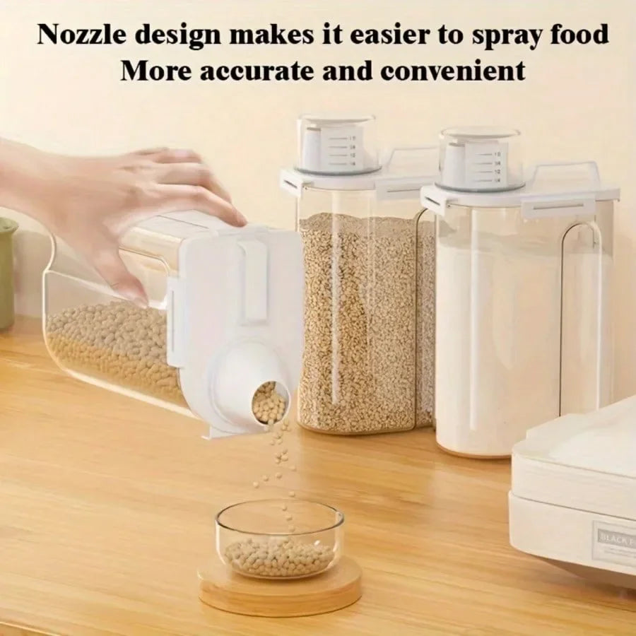 2.5L Covered Moisture-proof Sealed Storage Container