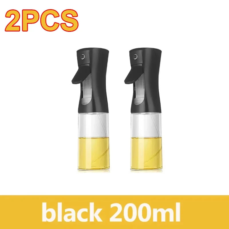 200/300/500ml Oil Spray Bottle BBQ Cooking Olive Oil Sprayer Plastic Baking Oil Spray