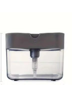 Sink Side Liquid Soap Pump Dispenser with Sponge Holder