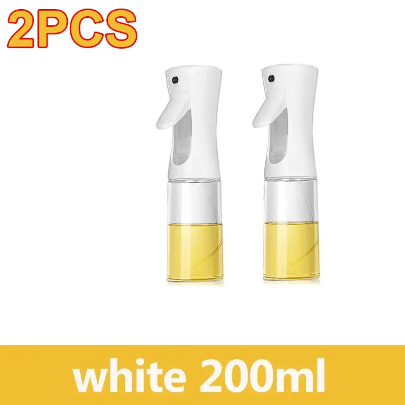 200/300/500ml Oil Spray Bottle BBQ Cooking Olive Oil Sprayer Plastic Baking Oil Spray