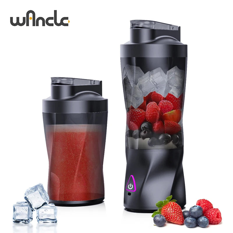 Electric Portable Juicer 700ML Multifunctional USB Rechargeable Smoothie Blender