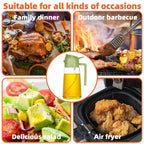 refillable oil dispenser for BBQ and grilling