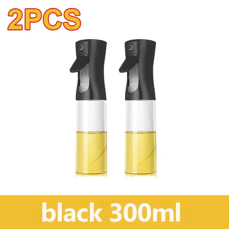 200/300/500ml Oil Spray Bottle BBQ Cooking Olive Oil Sprayer Plastic Baking Oil Spray