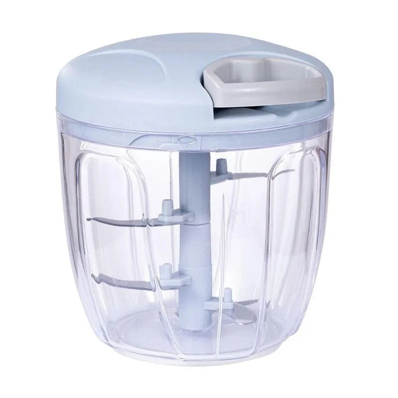 500/900ML Hand Chopper Manual Rope Food Processor Silcer Shredder